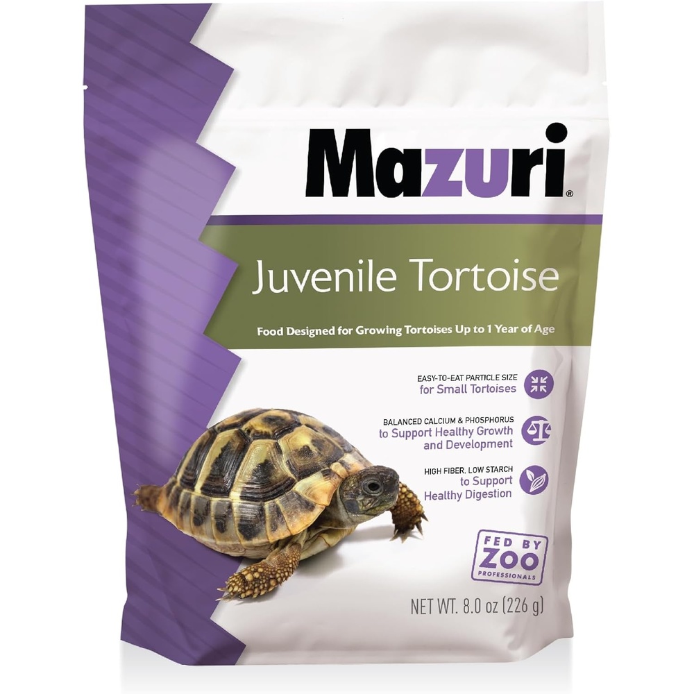 image:imageMazuri  Juvenile Tortoise Food for Baby Tortoises  8 Ounce 8 oz BagMulticolored