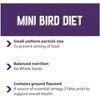 image:imageMazuri  Nutritionally Complete Food for Mini Birds  2 Pound 2 lb Bag32 Ounce Pack of 2