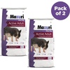 image:imageMazuri  Nutritionally Complete Mini Pig Active Adult Food  25 Pound 25 lb Bag  Pack of 2