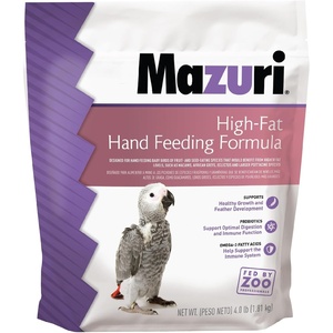 image:imageMazuri  HighFat Hand Feeding Formula for Baby Birds  4 Pound 4 LB Bag