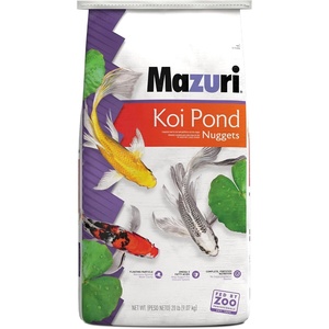 image:imageMazuri  Koi Floating Pond Nuggets  20 Pound 20 LB Bag  Pack of 220 Pound Pack of 1
