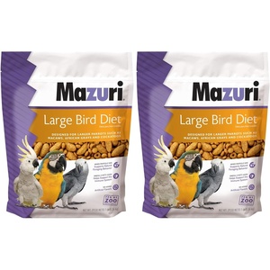 image:imageMazuri  Nutritionally Complete Food for Large Birds  3 Pound 3 lb Bag48 Ounce Pack of 2