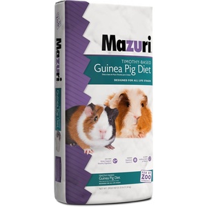 image:imageMazuri Timothy HayBased Guinea Pig Diet  Food for Guinea Pigs  25 Pound 25 LB Bag25 Pound Pack of 1