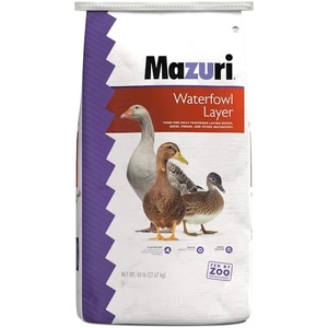image:imageMazuri  Waterfowl Breeder Diet  50 Pound 50 LB Bag50 Pound Pack of 1